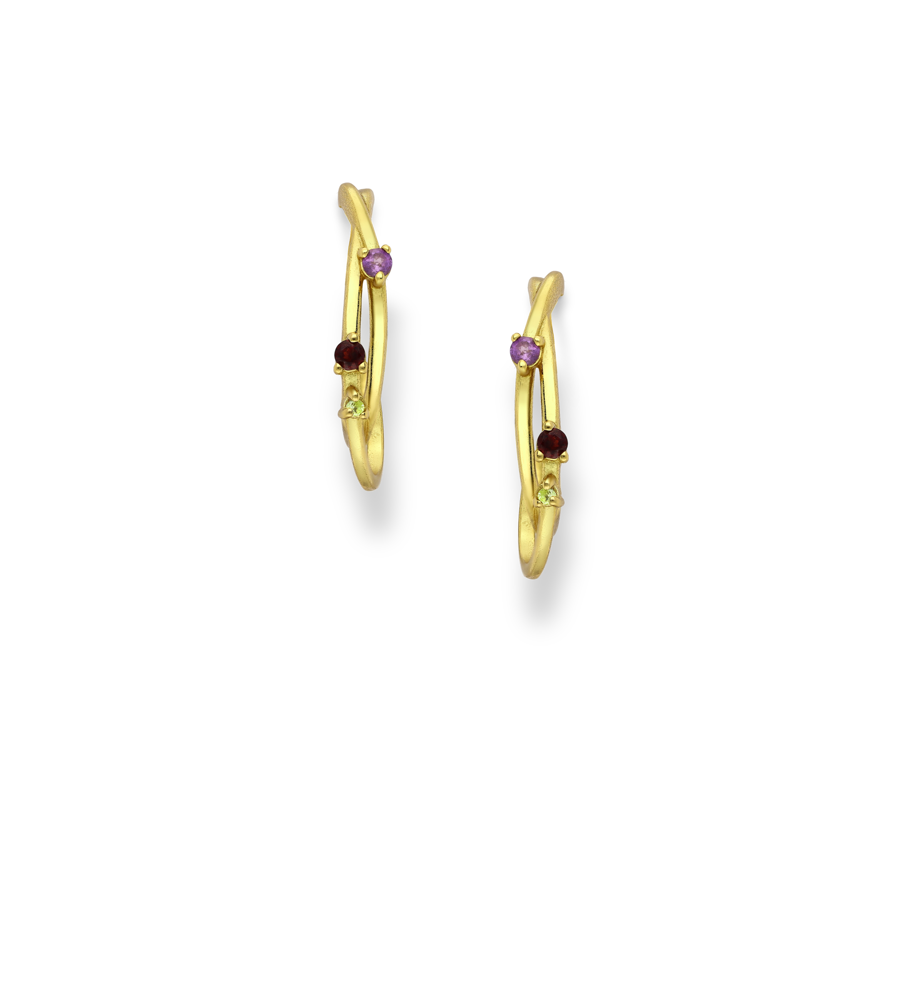 BOUCLES D'OREILLES CRÉOLES ALBA