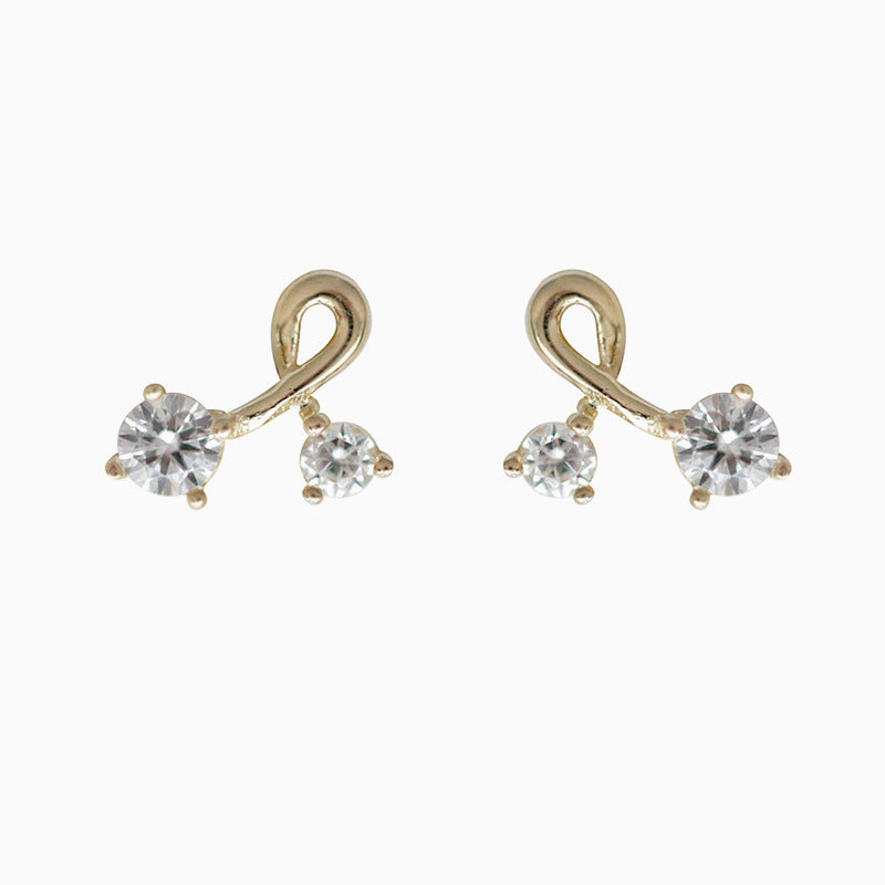 BOUCLES D'OREILLES STUD TWIST