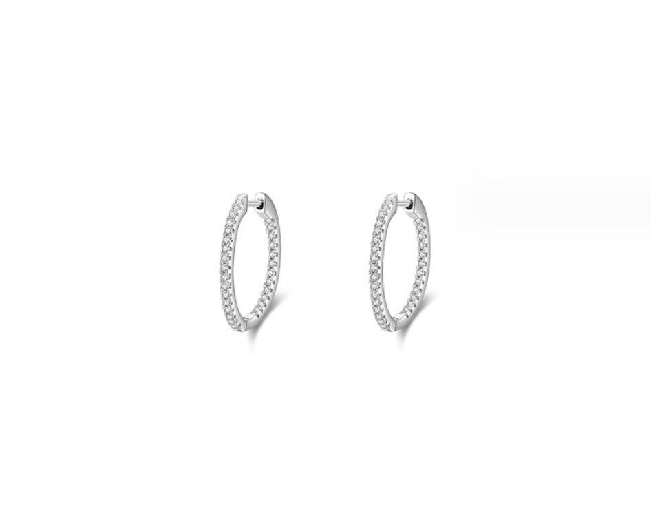 KELLY MEDIUM HOOP EARRINGS
