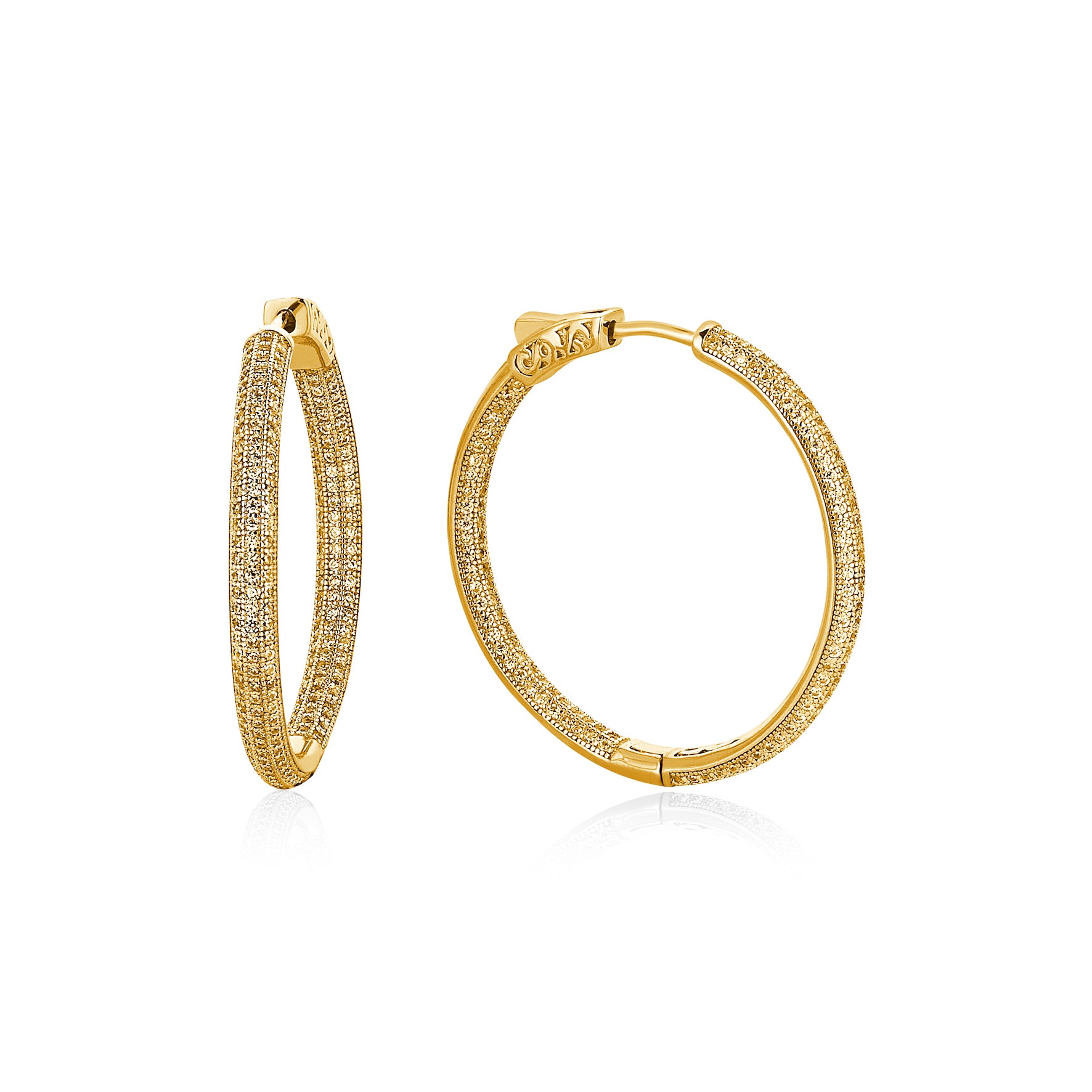 KELLY LARGE HOOP EARRINGS