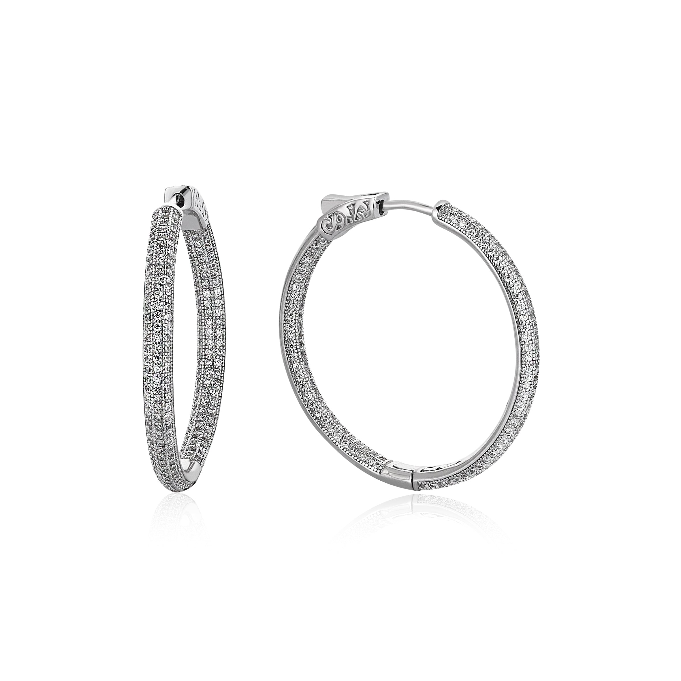 KELLY LARGE HOOP EARRINGS