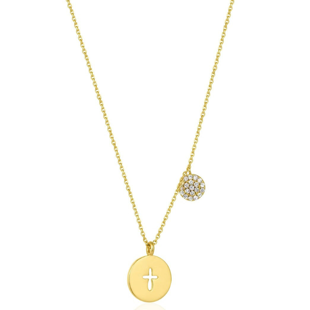 SMALL CROSS NECKLACE