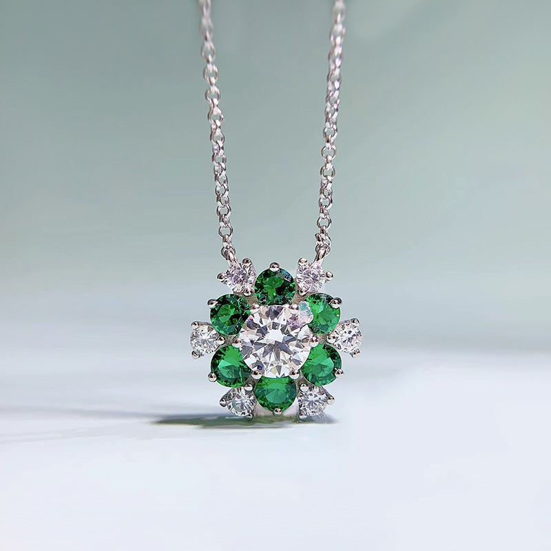 MAGNOLIA FLOWER NECKLACE