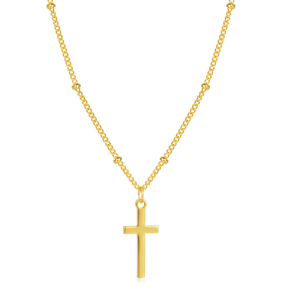 COLLIER CROIX ANGÉLIQUE