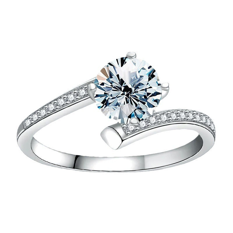 BAGUE MOISSANITE ACANTHE