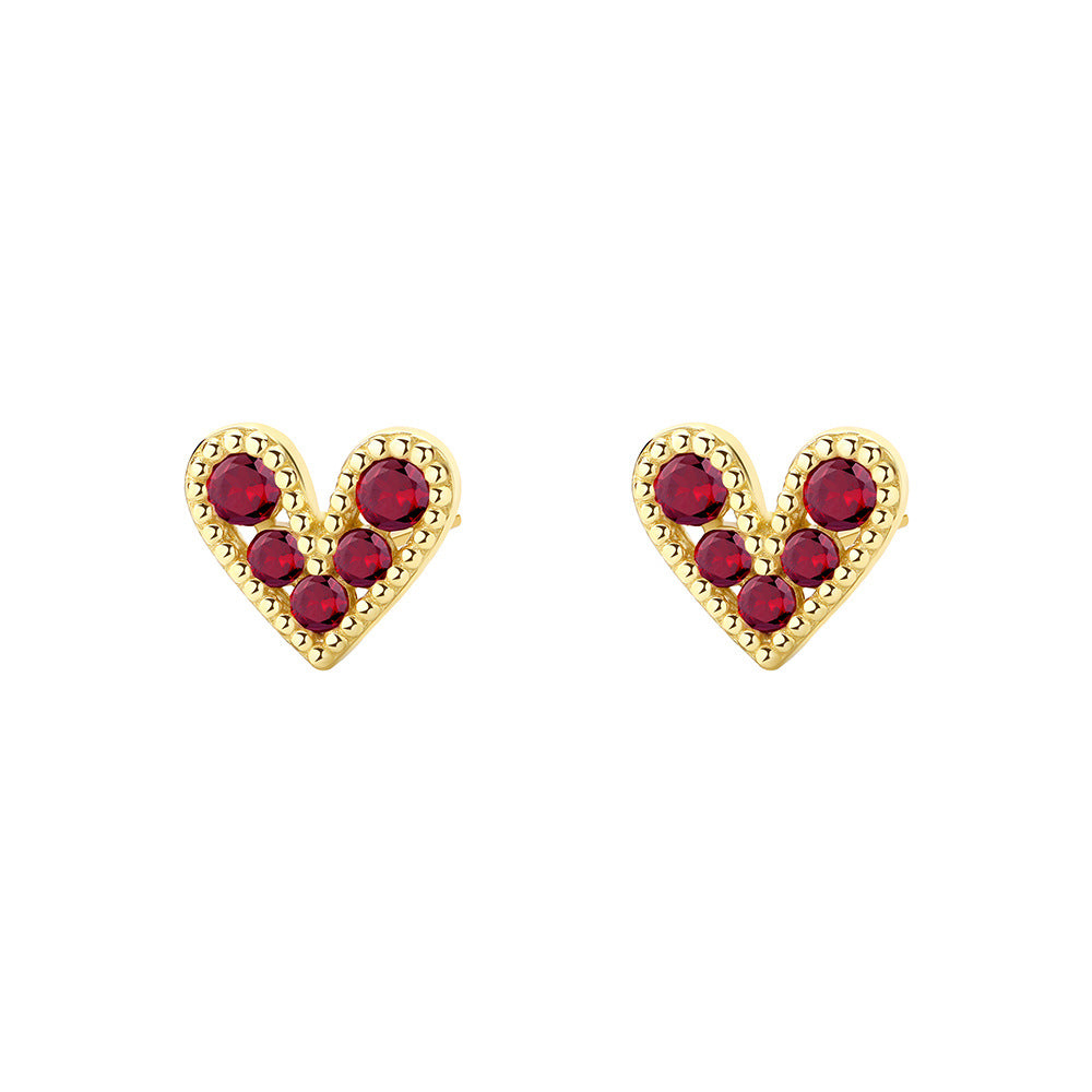 BOUCLES D'OREILLES FUNNY HEART VALENTINE