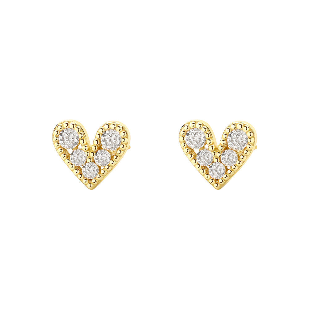 BOUCLES D'OREILLES FUNNY HEART VALENTINE