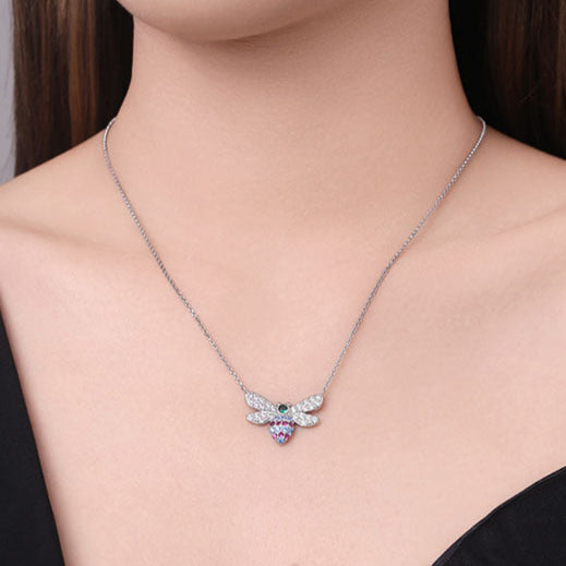 COLLIER ABEILLE ÉTÉ