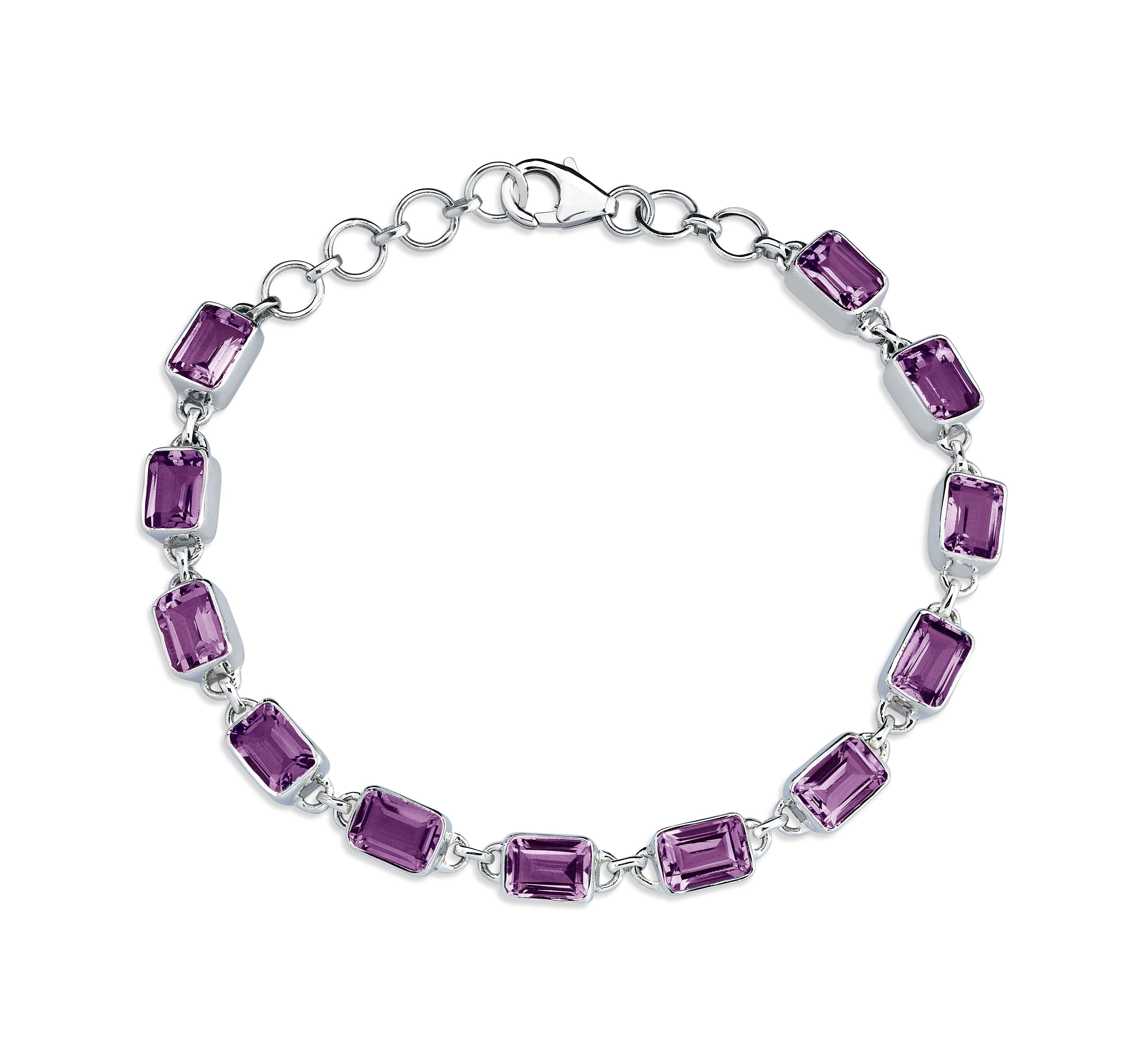 OLIVIA AMETHYST BRACELET