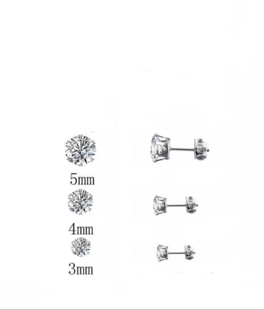 BOUCLES D'OREILLES STUD BRILLANT