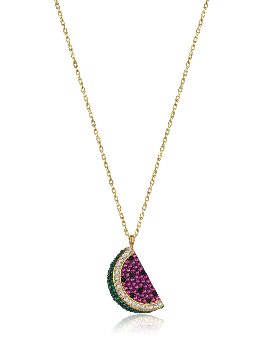 COLLIER PASTÈQUE