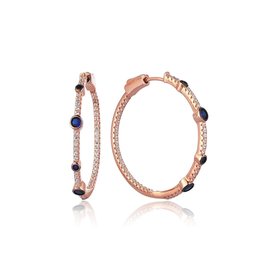 MINIRAIN HOOP EARRINGS
