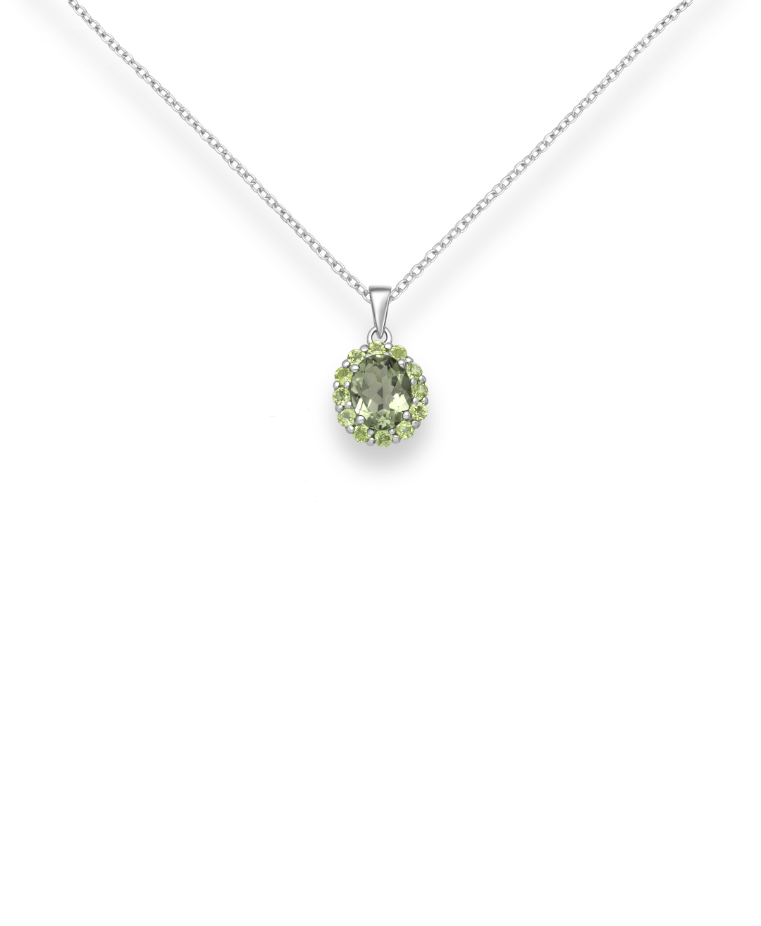 COLLIER LYDIA PÉRIDOT