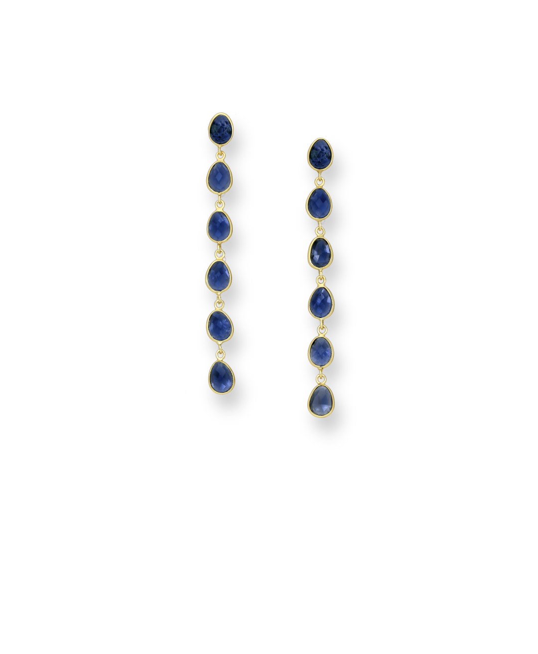 BOUCLES D'OREILLES FRIDA NIGHT BLUE