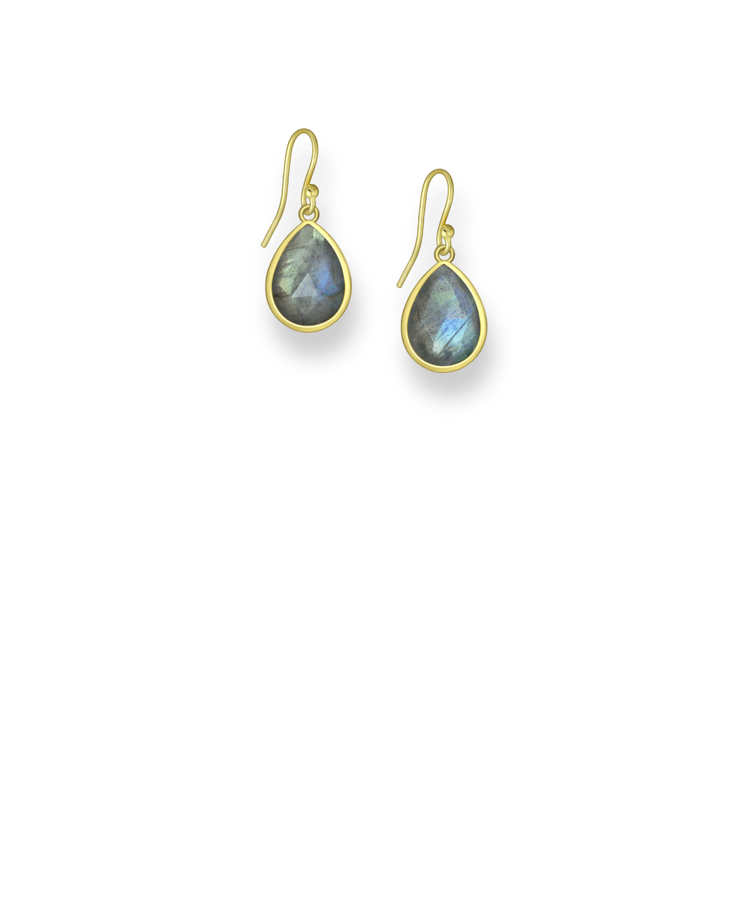 BOUCLES D'OREILLES LYDIA LABRADORITE