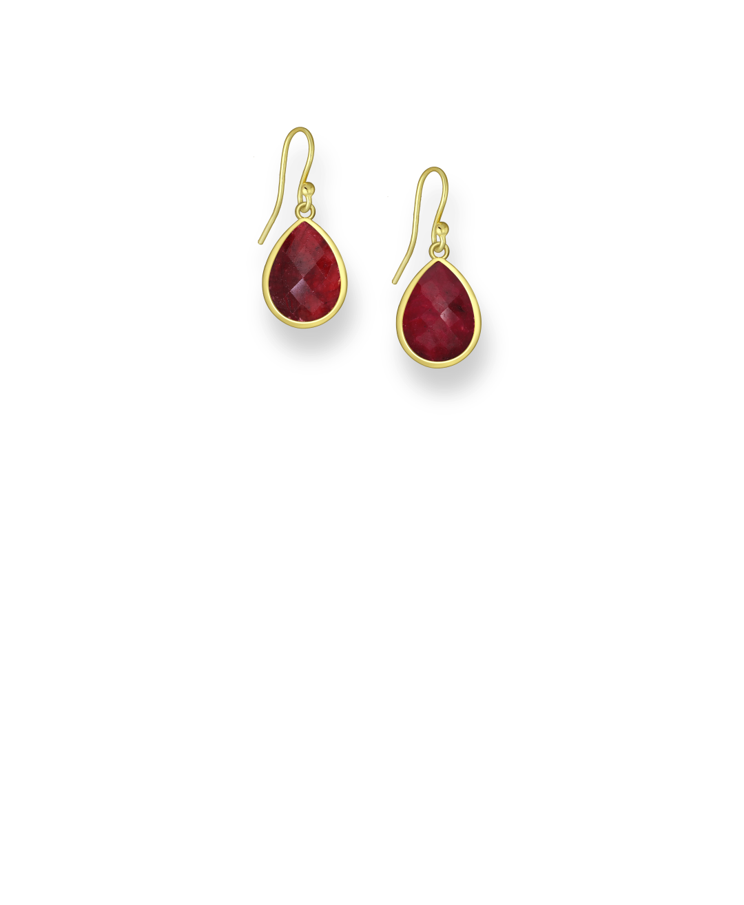 BOUCLES DOREILLES LYDIA RUBIS