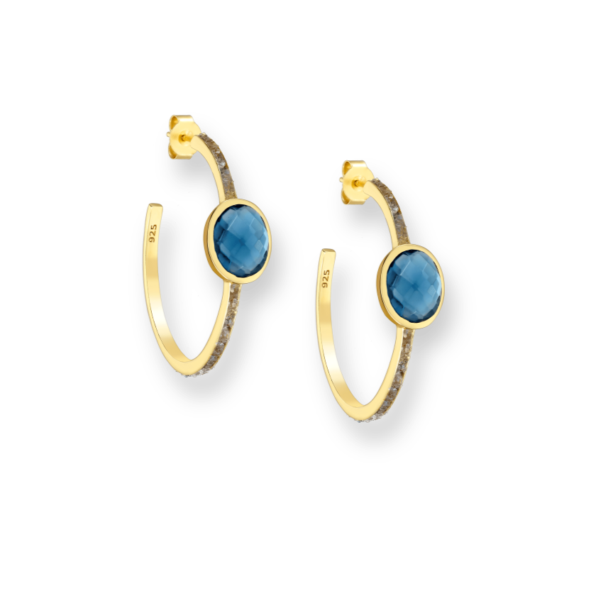 BOUCLES D'OREILLES CRÉOLES FRIDA
