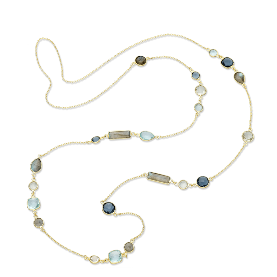 LAGOON LONG NECKLACE