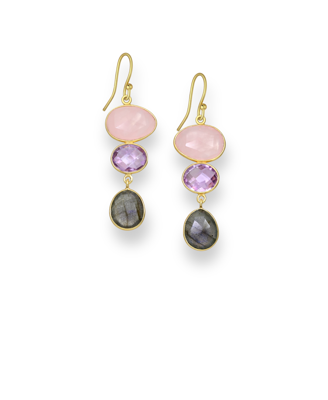 BOUCLES D'OREILLES HABANA GRIS