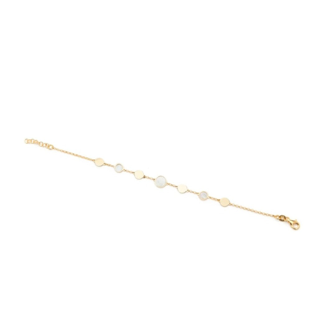 CHIC MOTHER-OF-PEARL BRACELET