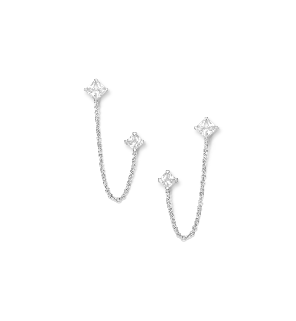 BOUCLES D'OREILLES DOUBLE SHINE