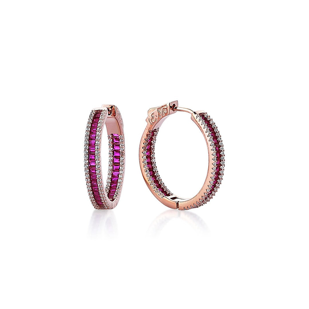 COLOR HOOPS SMALL EARRINGS