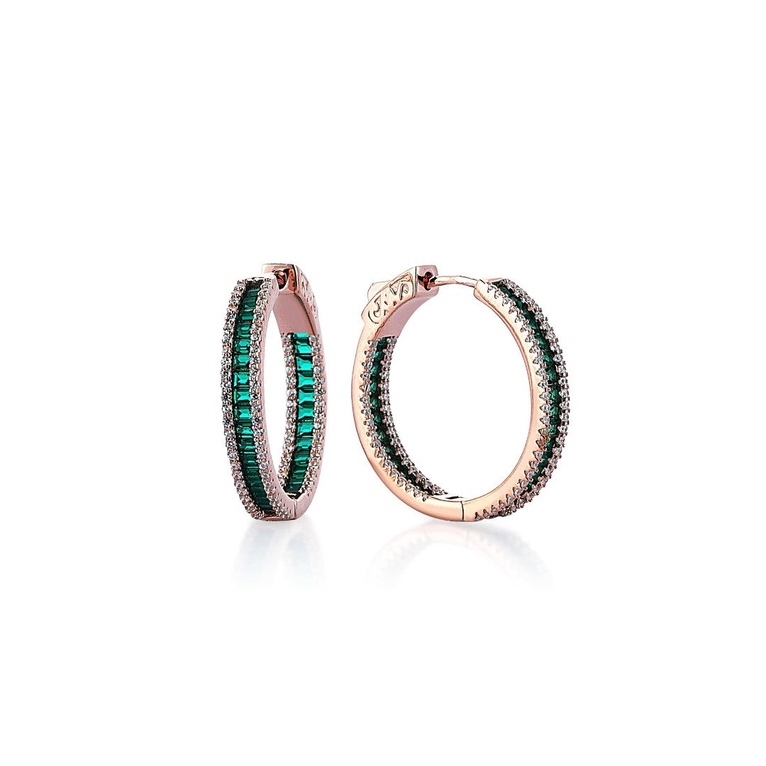 COLOR HOOPS SMALL EARRINGS