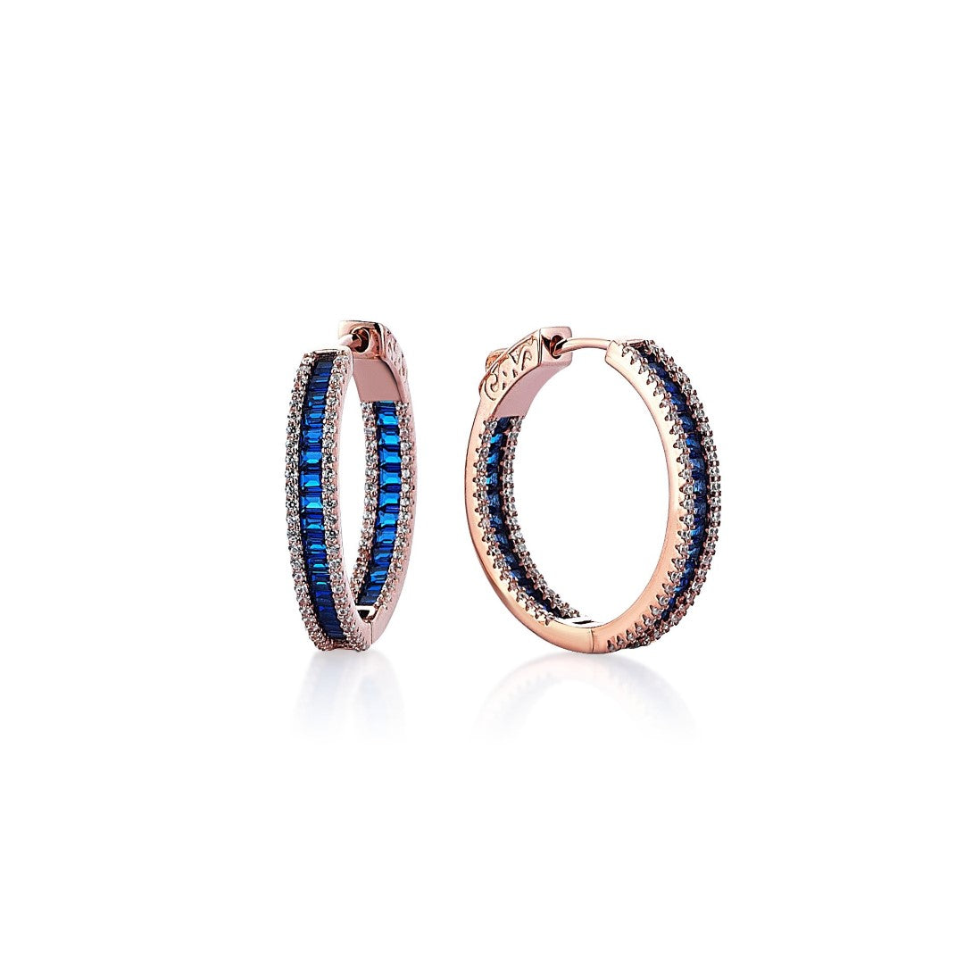 COLOR HOOPS SMALL EARRINGS