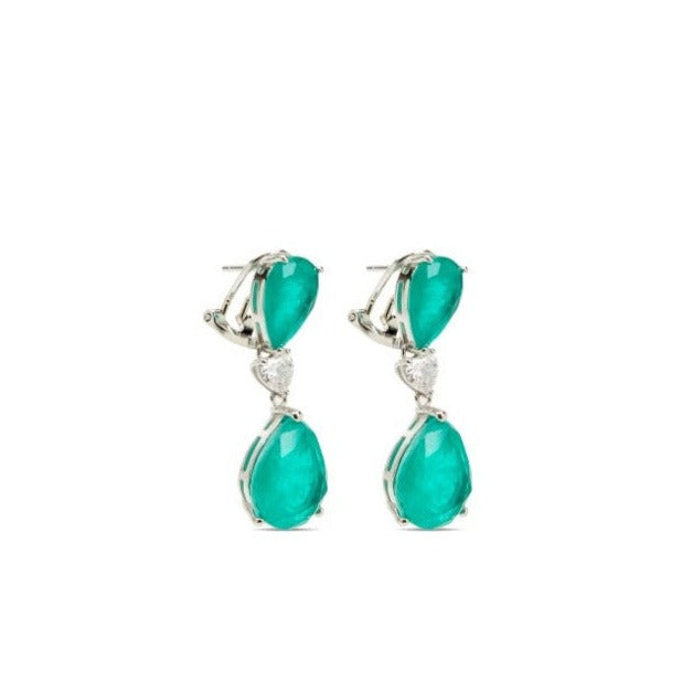 CLEAR LAGOON EARRINGS