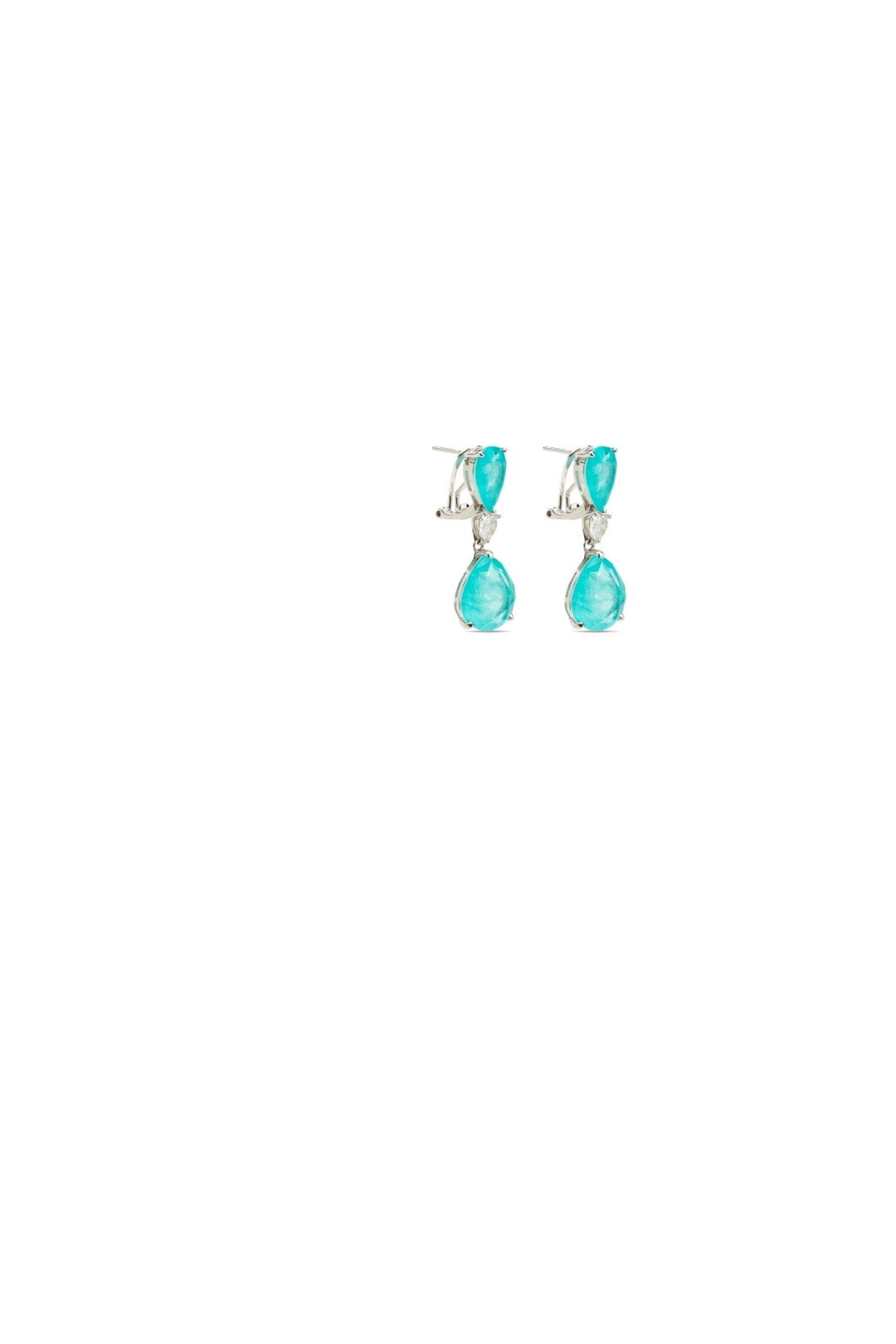 CLEAR LAGOON EARRINGS