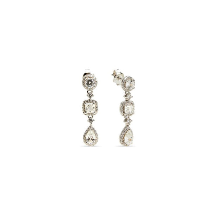 MOISSANITE DROP EARRINGS