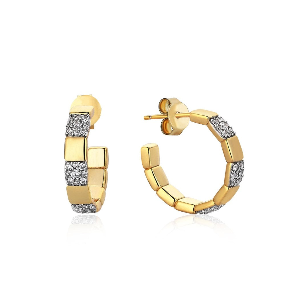 LUMINA HOOP EARRINGS