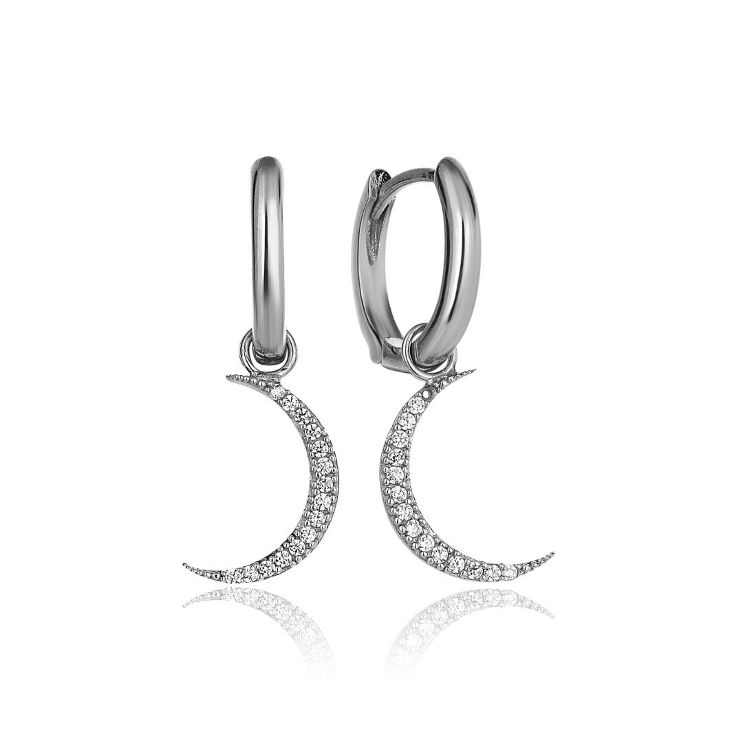 HALF MOON EARRINGS