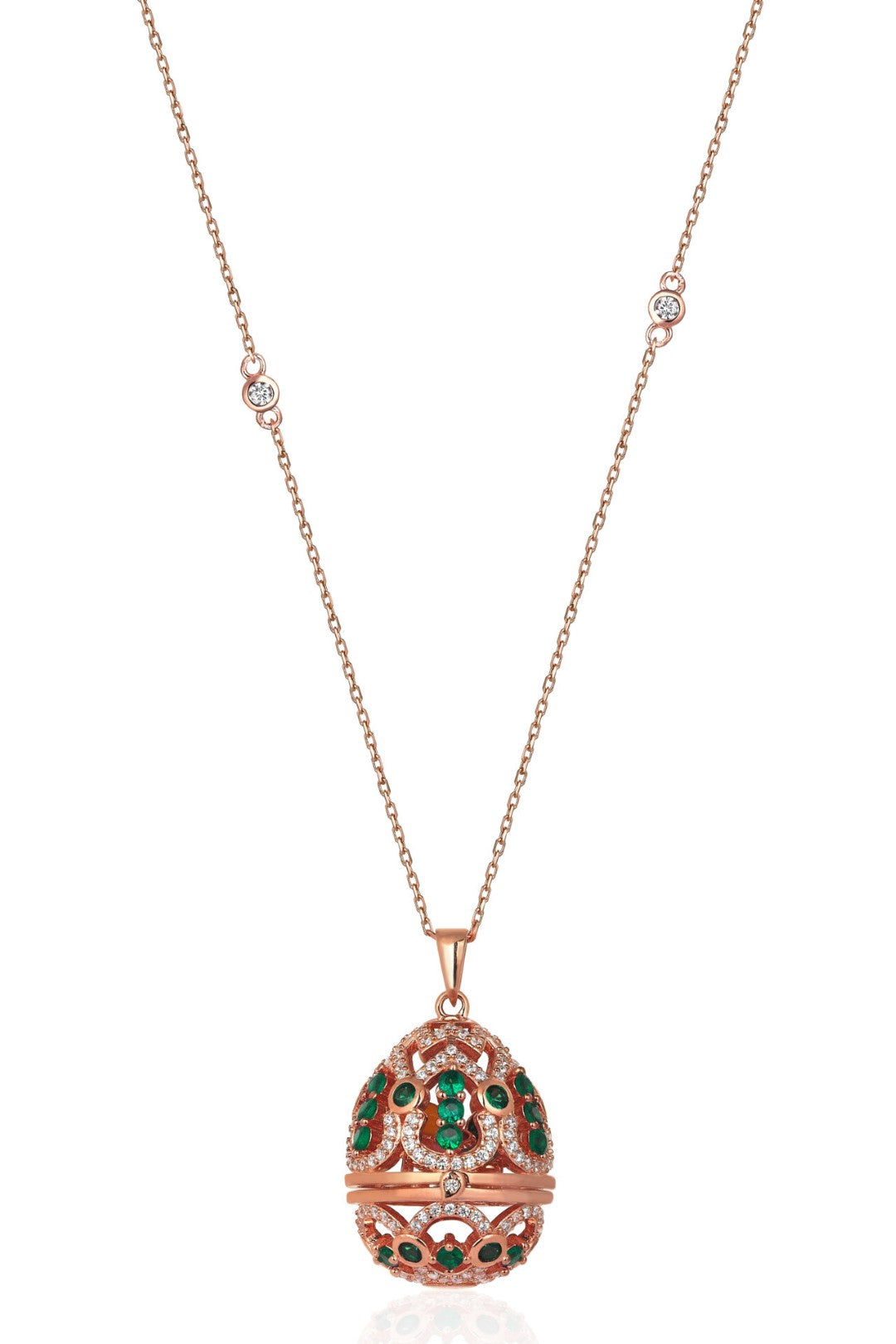 GREEN HERMITAGE NECKLACE