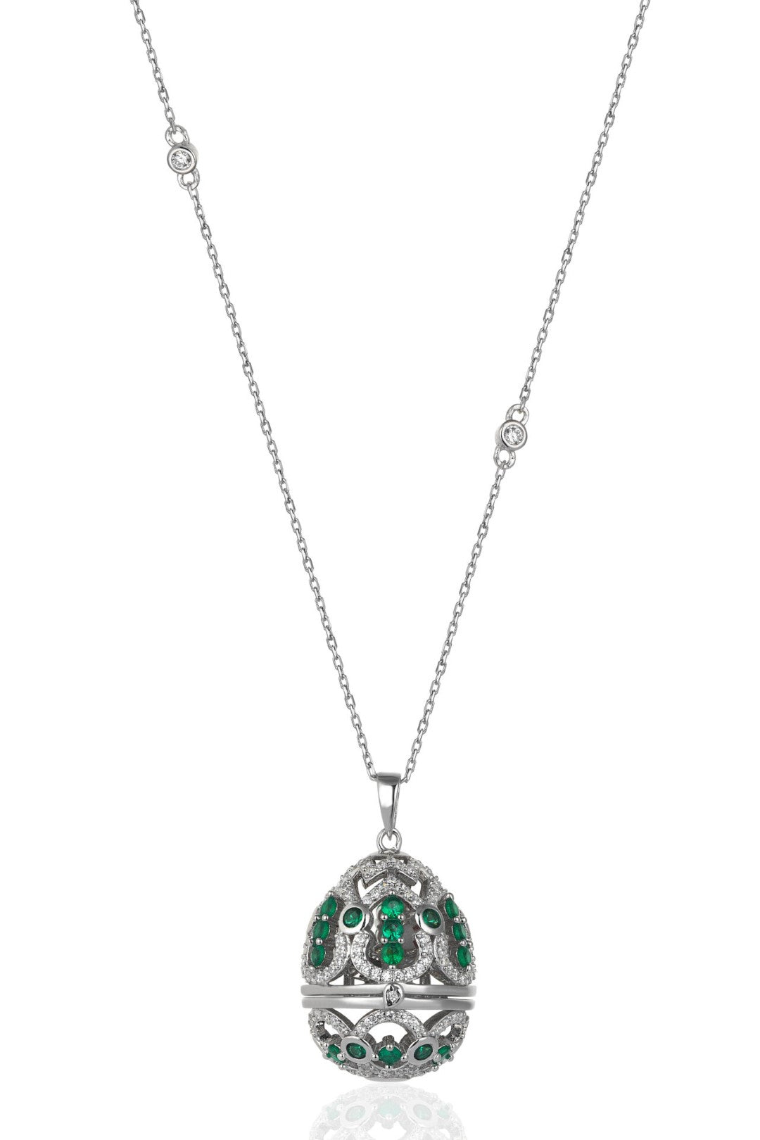 GREEN HERMITAGE NECKLACE