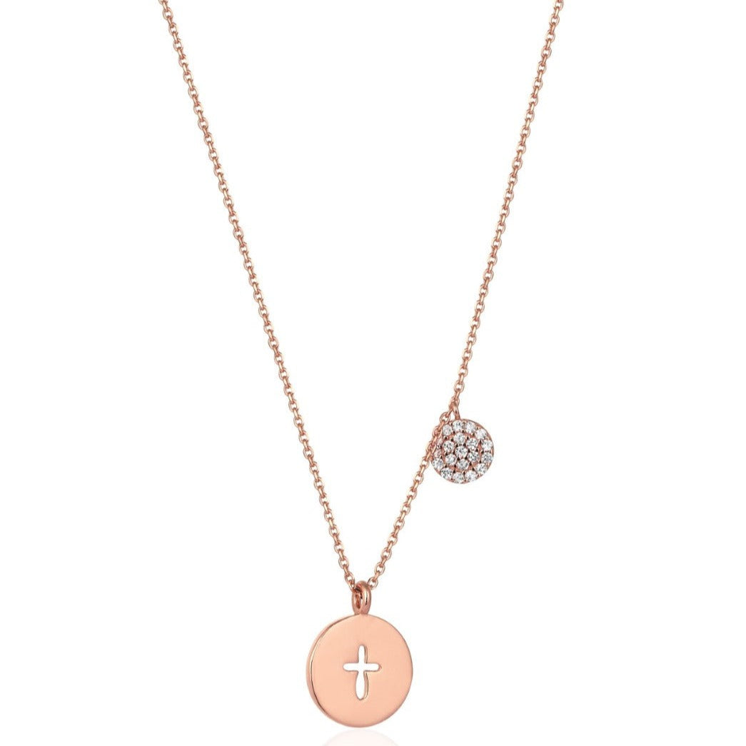 SMALL CROSS NECKLACE