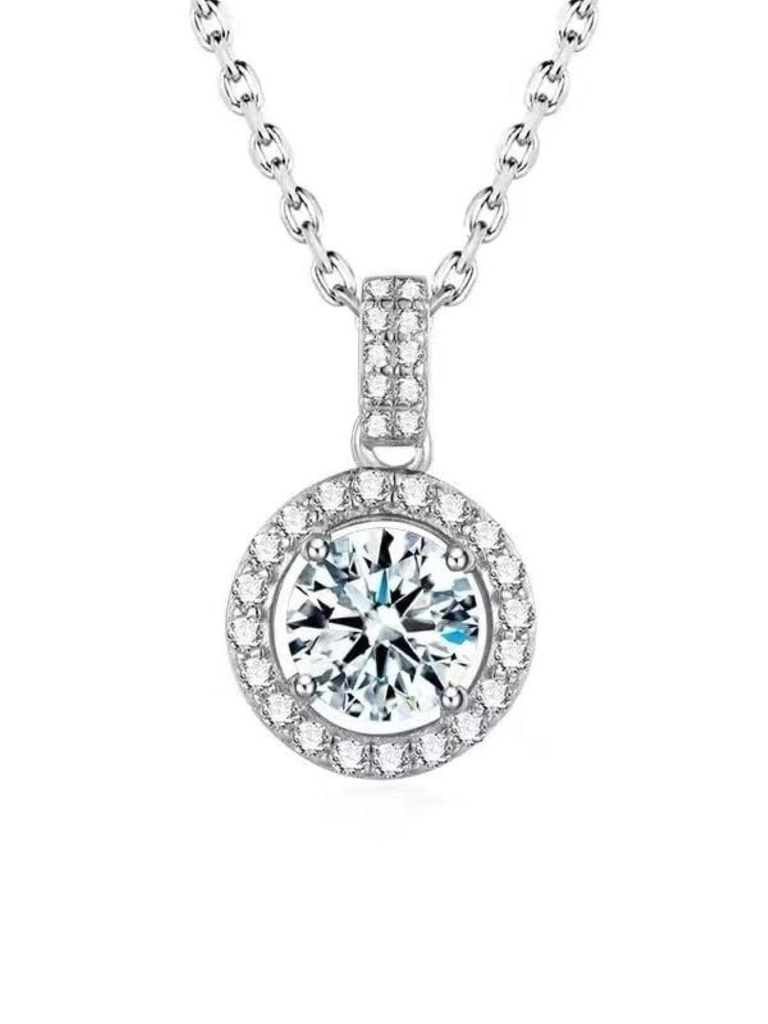 JANE MOISSANITE NECKLACE