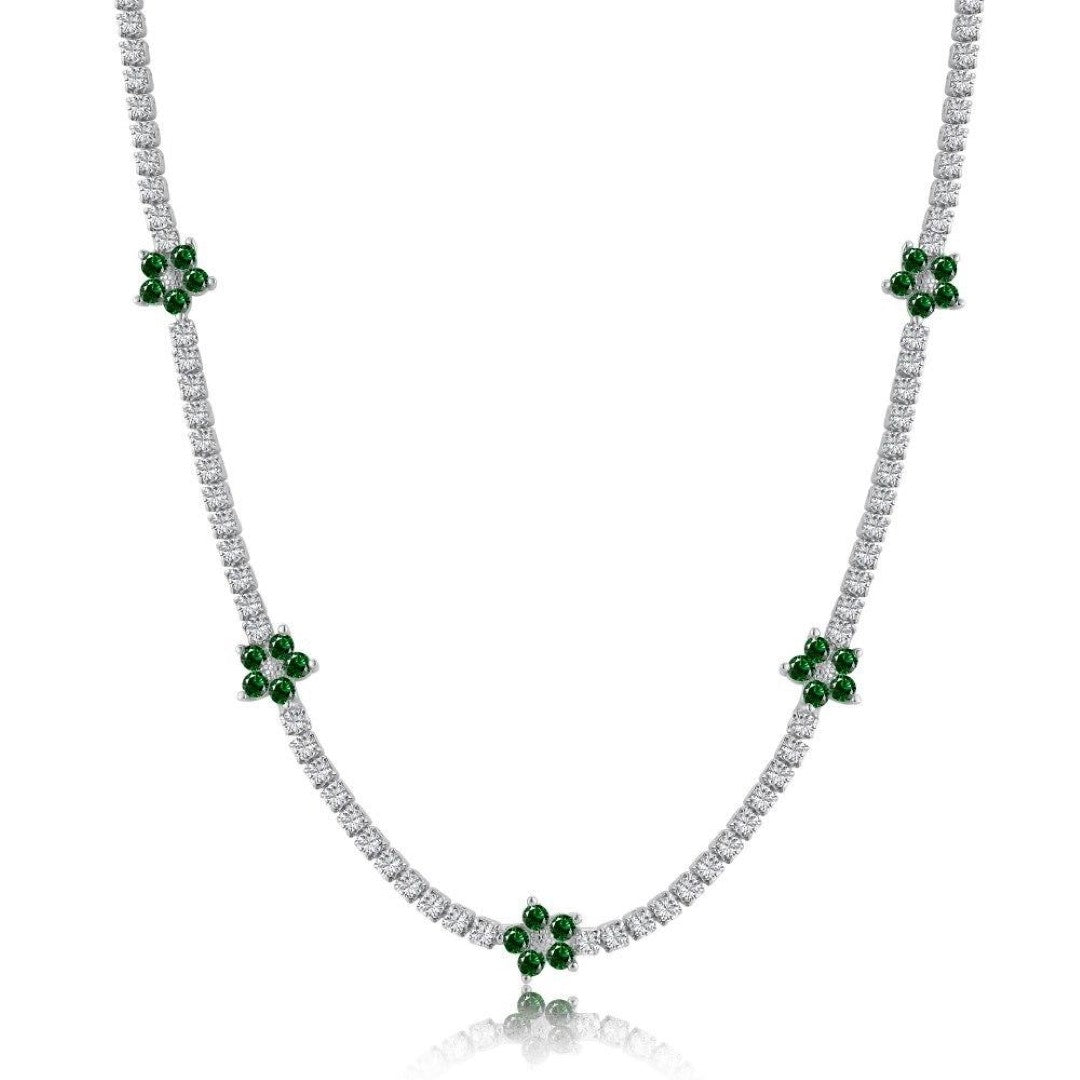 DAISY CHOKER NECKLACE