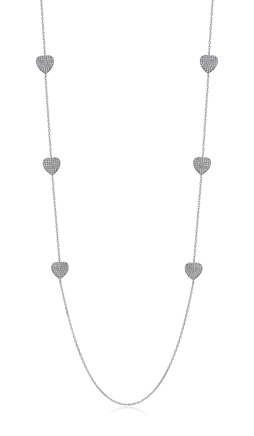 COLLIER SAUTOIR GLAM HEARTS