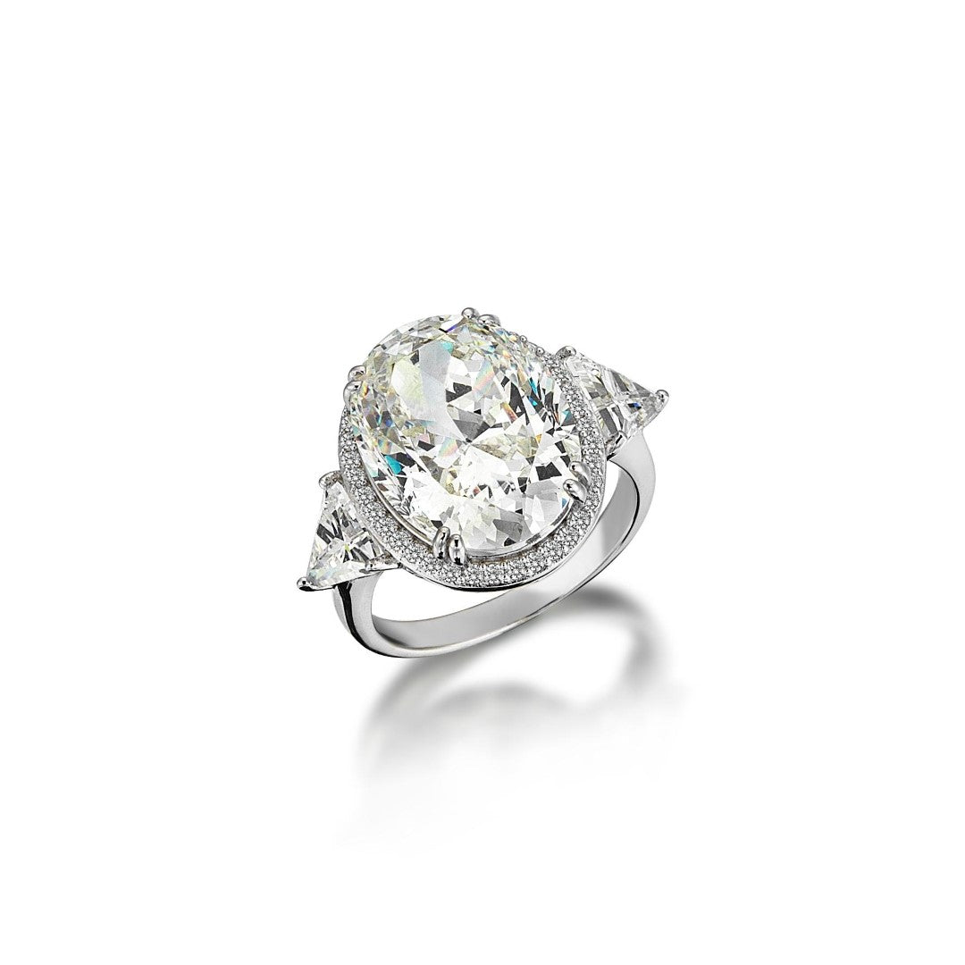 BAGUE ELISABETH MOISSANITE