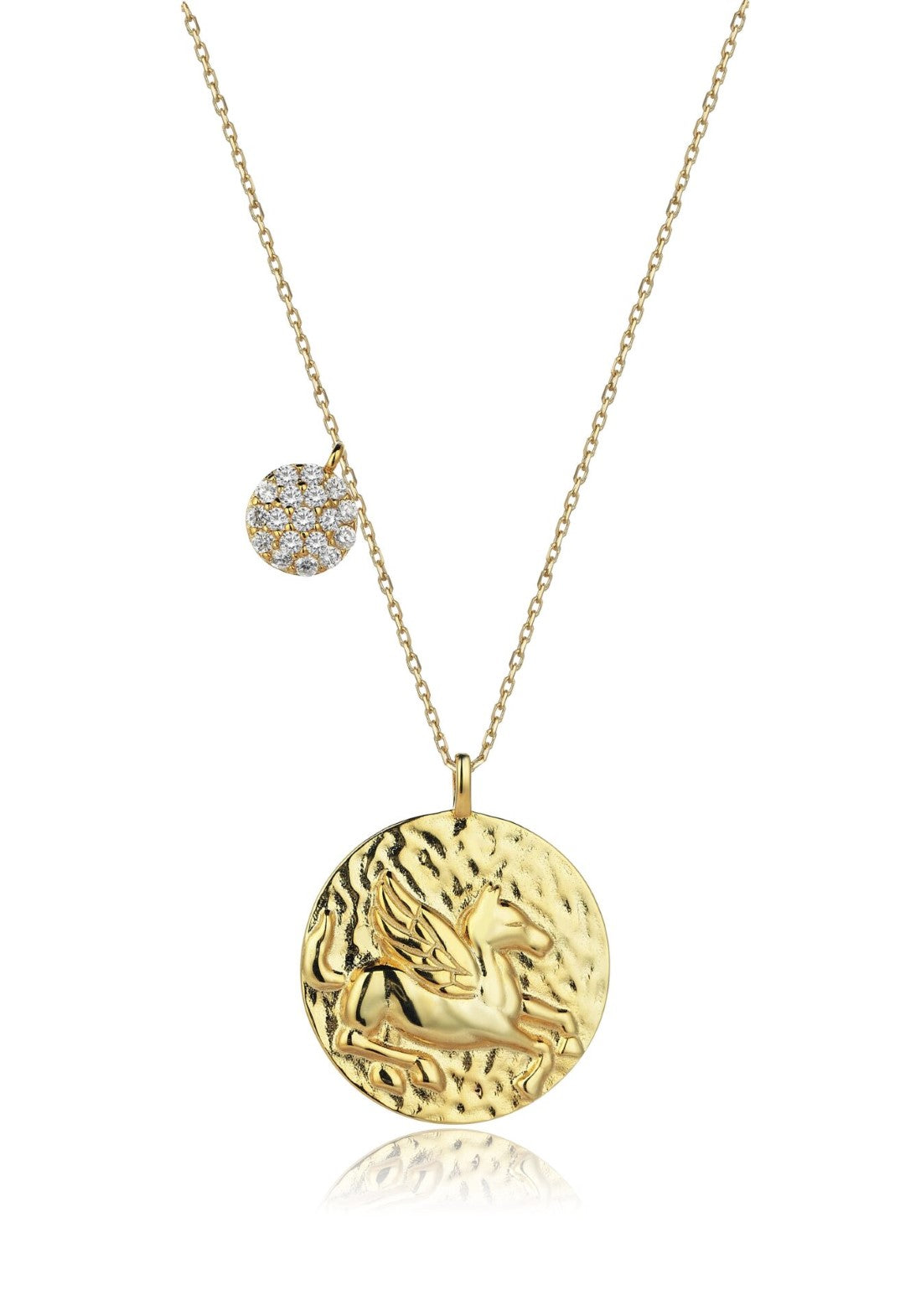 PEGASUS MEDALLION NECKLACE