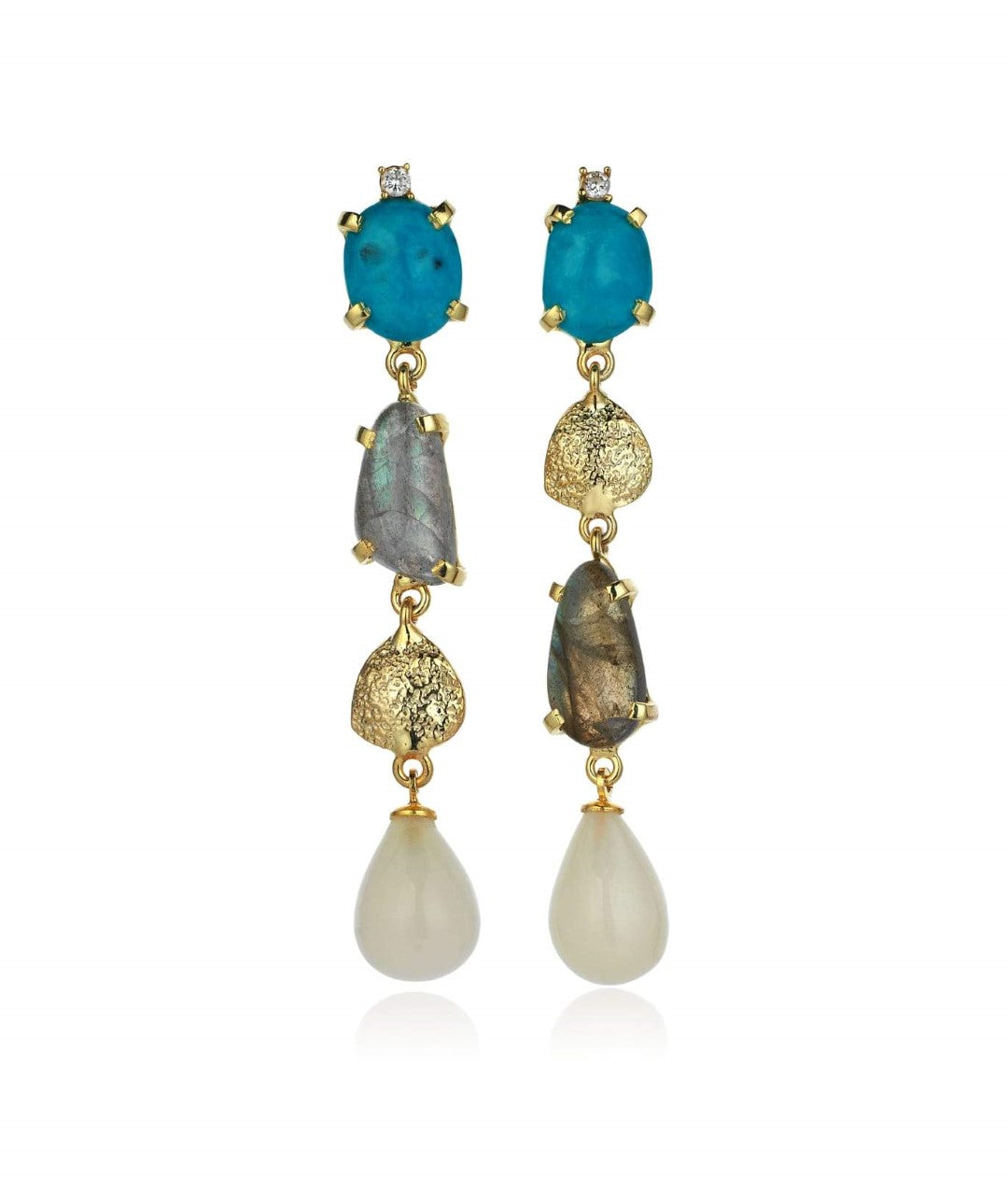 MILEVA TURQUOISE EARRINGS