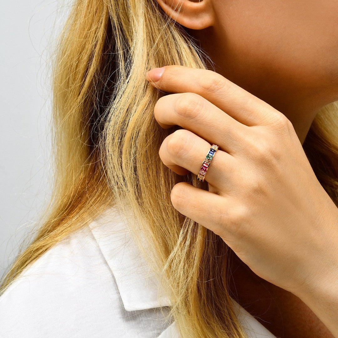 MINI RAINBOW RING