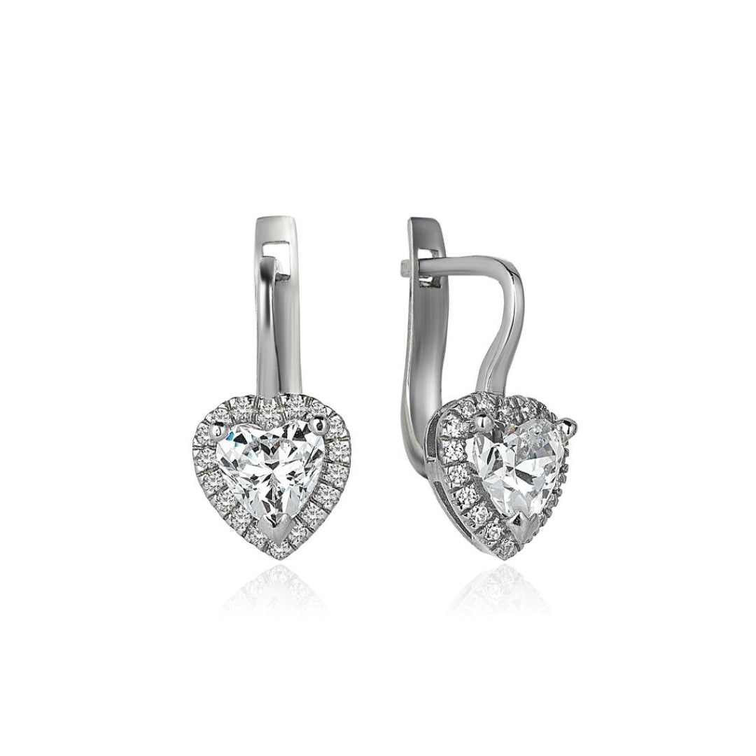 BOUCLES D'OREILLES SHINY HEART
