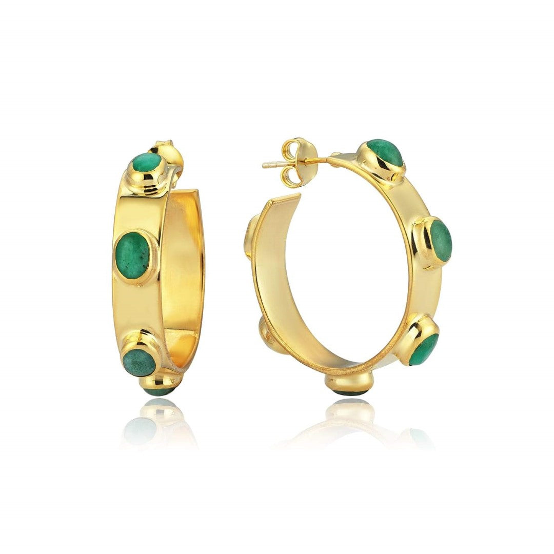 HERACLIDE EMERALD EARRINGS