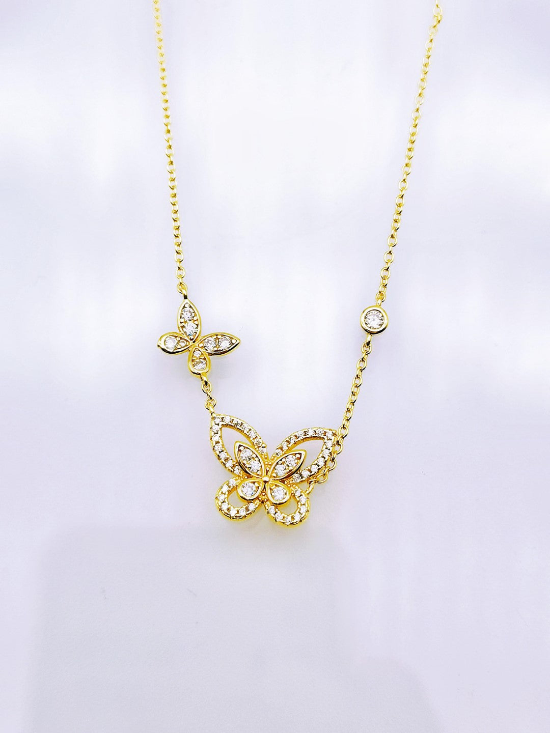 LYCENE BUTTERFLY NECKLACE