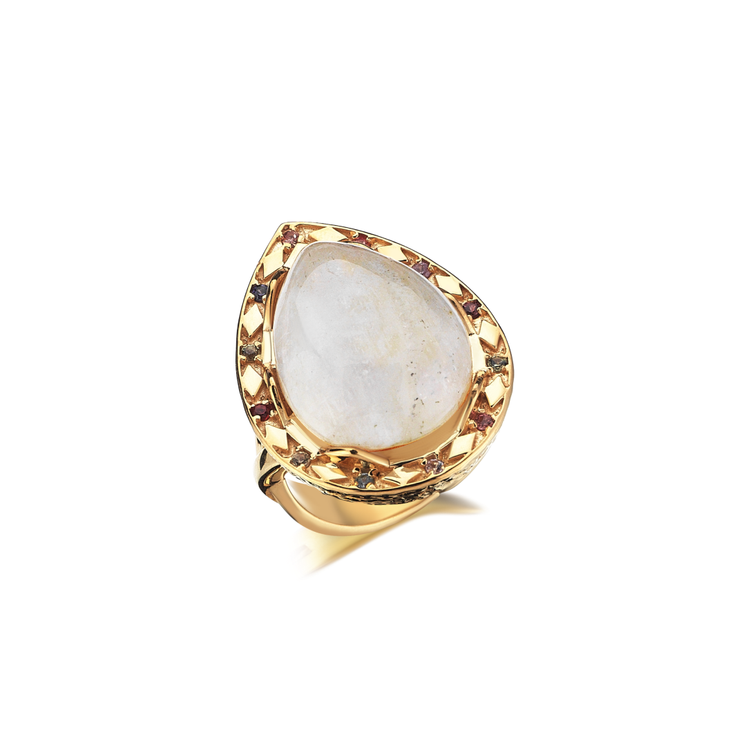 BAGUE CLAIR DE LUNE