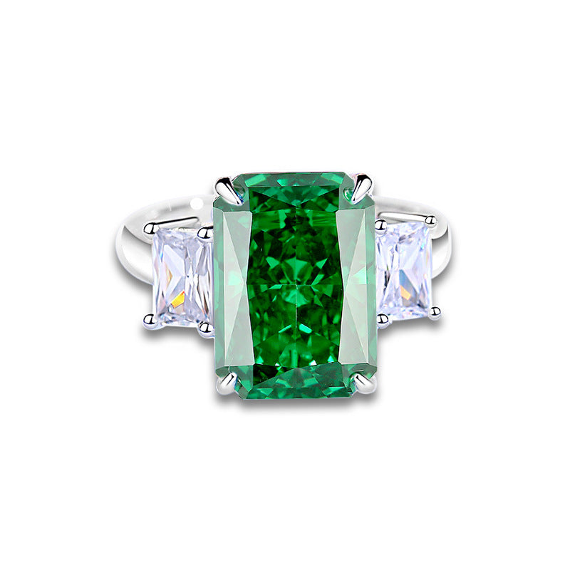 BAGUE ORCHIDÉE VERTE