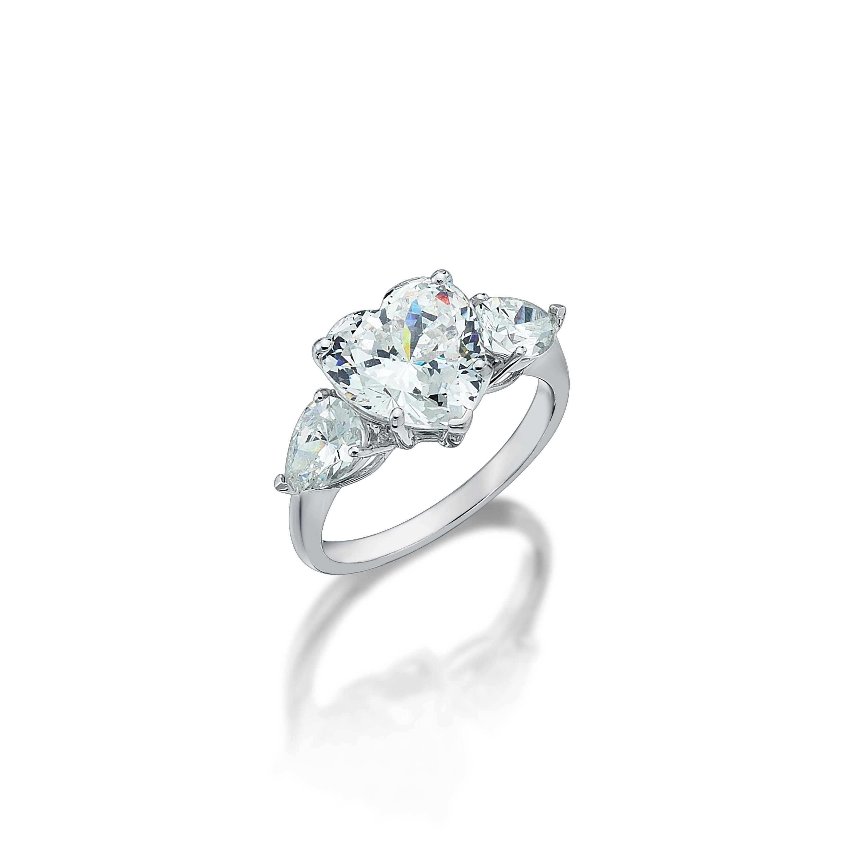 BAGUE MOISSANITE LOVE