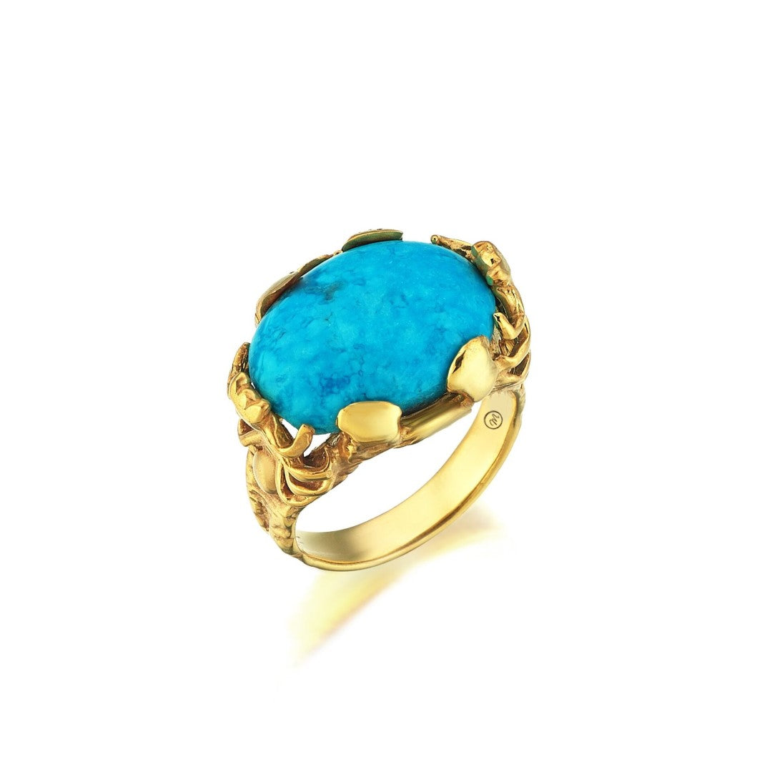 BAGUE HERACLIDE TURQUOISE